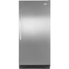 Whirlpool - Refrigerator 18 CU.FT. Stainless ALL 220-240 VOLT 50/60 HERTZ - 5VEL88TRAS