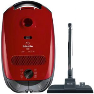 Miele - Junior Powerline Bagged Cylinder Vacuum Red - SBAD0 Classic - C1