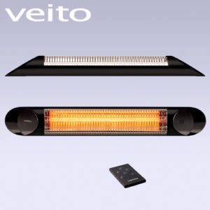Veito - Carbon Infrared Heater Black 2000 w - BLADE