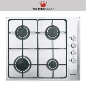 GLEM GAS - Built In Gas Hob 4 Eyes 60cm - GTL64IX