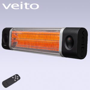 Veito - Carbon Infrared Heater Black - CH2500 RW