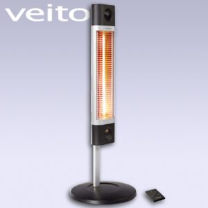Veito - Heater Free Standing Black - CH1800RE